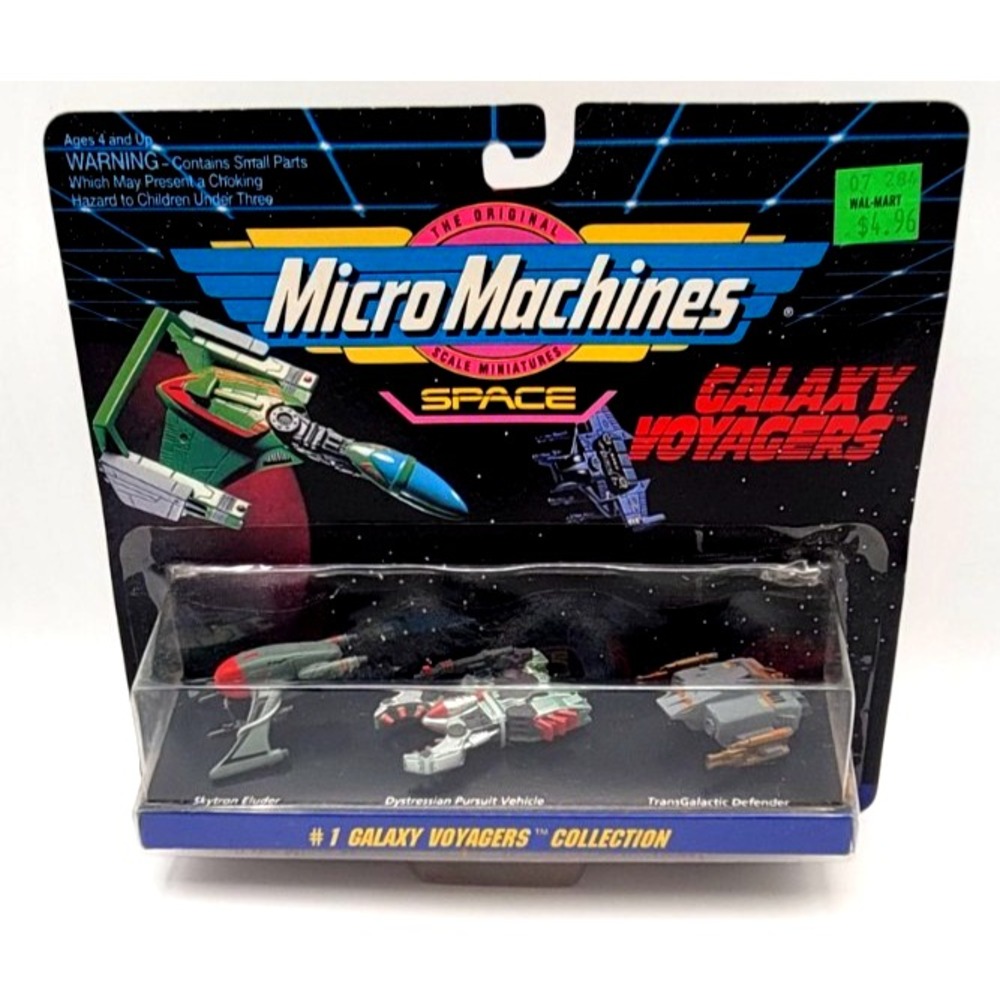 Micro Machines SPACE GALAXY VOYAGERS #1 GALAXY VOYAGERS COLLECT 1994 Galoob NEW